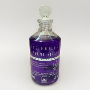 Vintage Yves Rocher LAVENDER Essential Oils Invigorating Bath Essence‎ 5 oz 95%